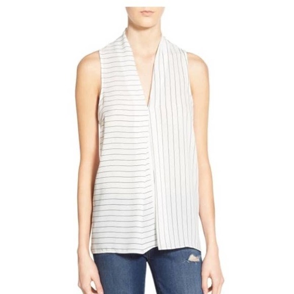 Vixbe Tops - Stitch Fix Vixbe Stripe Blouse Large